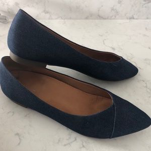 Vionic denim flats